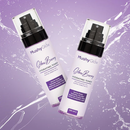 Mushy Glow Berry Toner with Niacinamide and Alpha Arbutin for glowing skin